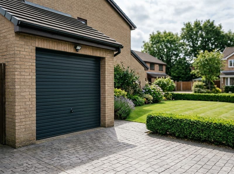 Garaje y jardín de una vivienda unifamiliar valorada por alForo