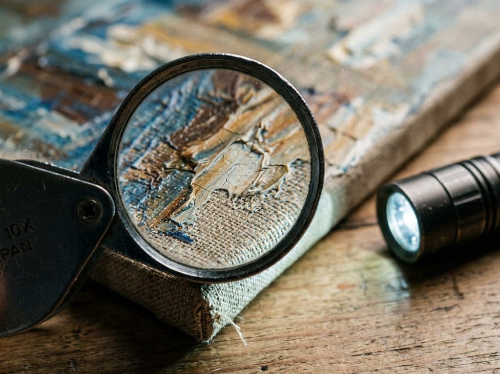 Informe de tasación de una obra de arte en A Coruña