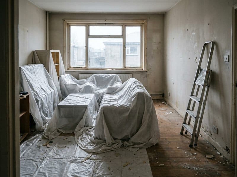 Reposición del mobiliario de una vivienda tras un siniestro